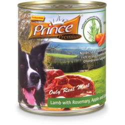 Prince Premium Jagnięcina Rozmaryn 800g mokra karma dla psa