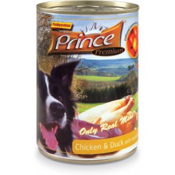 Prince Premium Kurczak Kaczka Mandarynki 400 g mokra karma dla psa