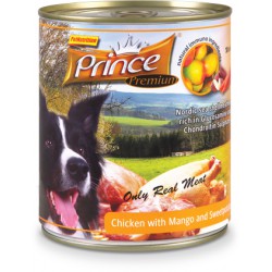 Prince Premium Kurczak Mango 800g mokra karma dla psa
