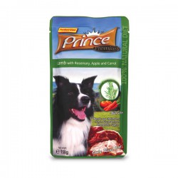 Prince Premium Jagnięcina Rozmaryn Marchewka 150g mokra karma dla psa