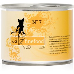 Catz finefood No.7 cielęcina 200g mokra karma dla kota