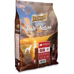 Prince Taste of Nature  karma sucha bez zbóż dla psów dorosłych i szczeniąt ras średnich i dużych z mięsa bizona 4 kg