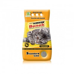 Super Benek Naturalny  5L+10% gratis Żwirek dla kota