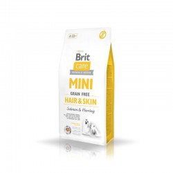 Brit Care dog mini grain-free hair & skin 2kg sucha karma dla psa z łososia