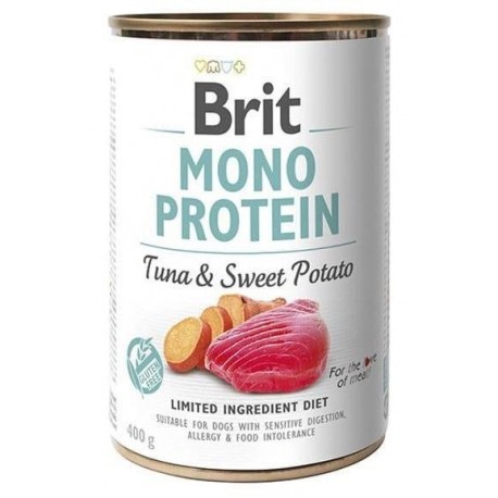 Brit Mono Protein Tuna Potato 400g mokra karma dla psa z tuńczykiem