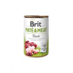 Brit Pate&Meat Duck 400g Karma mokra dla psa