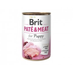 Brit Pate & Meat Puppy 400g Karma mokra dla szczeniąt