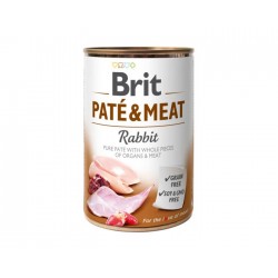 Brit Pate & Meat Rabbit 400g Karma mokra dla psa