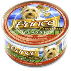 Prince Premium Tuńczyk Krewetki  Vannamei 170g mokra karma dla psa