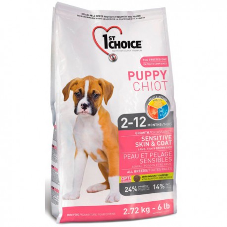 1st Choice Puppy Sensitive Skin & Coat 14 kg