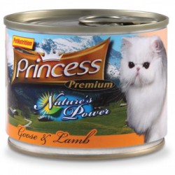 Princess Nature's Power Gęś Jagnięcina 200g karma mokra dla kota
