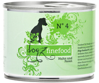 Dogz finefood No.4 kurczak & bażant 200g mokra karma dla psa