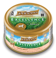 Princess Excellence Kurczak Indyk 70g karma mokra dla kota