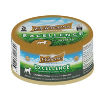 Princess Excellence Kurczak Tuńczyk Wodorosty 70g karma mokra dla kota