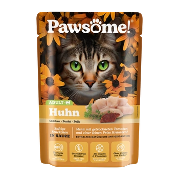 Pawsome Kurczak 85g saszetka dla kota 88% mięsa