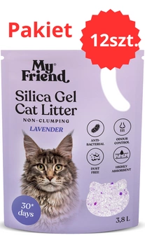 My Friend My Friend żwirek Silica Lavender 3,8lPakiet x2