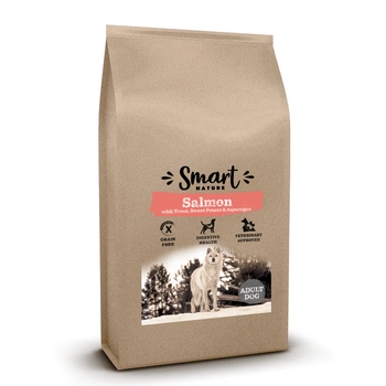 Smart Nature Dog Skin Coat Fish 2kg bez zbóż,  bez kurczaka. Mięso ryb