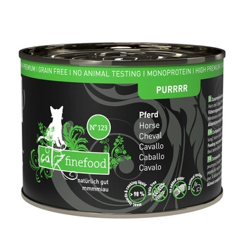 Catz finefood Purrrr N° 123 - Koń 200g karma mokra dla kota