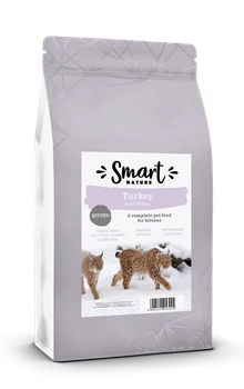 Smart Nature Kitten 70% mięsa z indyka i kurczaka, bez zbóż, dla kociąt 5 kg
