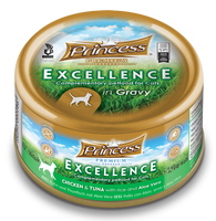 Princess Excellence Kurczak Tuńczyk Aloes 70g karma mokra dla kota