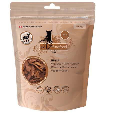 Catz finefood Meatz N 9 jeleń 45g przysmak dla kota