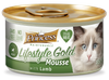 Princess Gold Mousse Jagnięcina 85gr dla kotów sterylizowanych