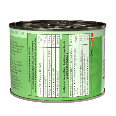 Catz finefood No.23 wołowina & kaczka 200g mokra karma dla kota