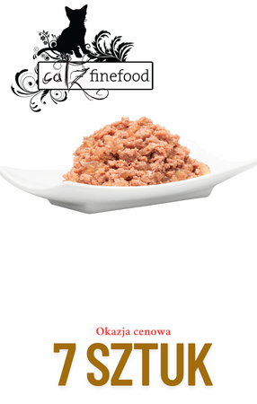 Catz finefood Purrrr No. 107 kangur 85g mokra karma dla kota Pakiet x7szt