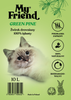 My Friend Green Pine drewniany żwirek niezbrylający dla kotów i małych ssaków 10 litrów
