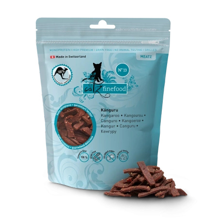Catz finefood Meatz N° 13 Kangur 45g przysmak dla kota