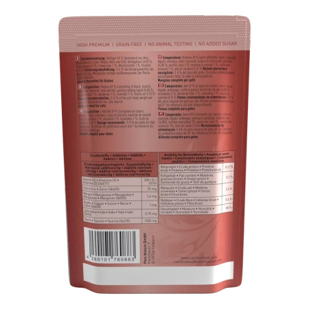 Catz finefood No.3 drób 85g mokra karma dla kota