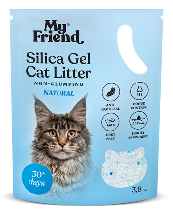 My Friend żwirek Silica Natural 3,8 L ( 1,5kg)