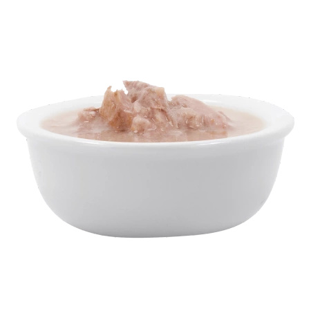 Lucky Lou Extra Food Filety mięsne Tuńczyk i Łosoś w puszce 70g dla wybrednego kota
