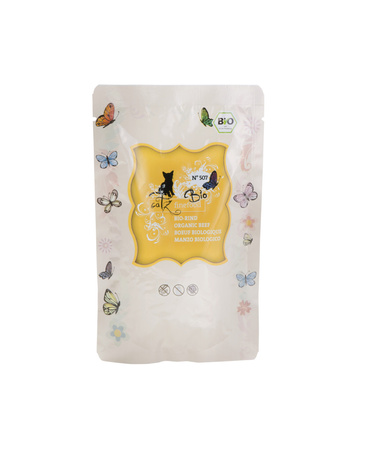 Catz finefood Bio No. 507 wołowina 85g mokra karma dla kota EKO składniki