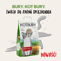 Żwirek dla kota Kot Bury 4 l (2,5kg) eukaliptusowy