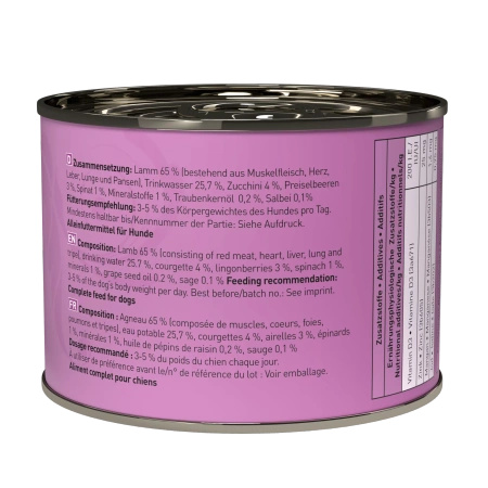 Dogz finefood No.10 jagnięcina 200g mokra karma dla psa