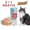 5+1 PROMO Princess Premium Tuńczyk Pacyficzny Krewetki Vannamei 170g 