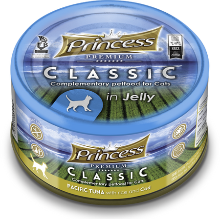 Princess Premium Tuńczyk Pacyficzny Dorsz 170g mokra karma dla kota