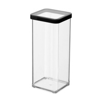 Rotho Pojemnik  wysoki 1.5 l LOFT transparentny/czarny