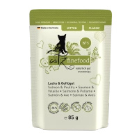 Catz finefood Kitten No.05 łosoś 85g mokra karma dla kociąt