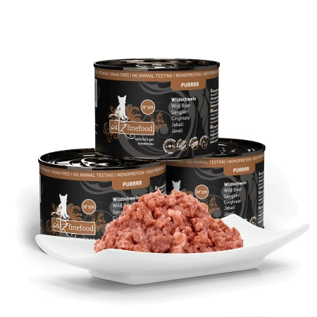 Catz finefood Purrrr No. 109 dzik 200g mokra karma dla kota