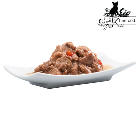 Catz Finefood Ragout No 607- kaczka z kangurem 180g mokra karma dla kota