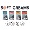 Princess SOFT Creams Tuńczyk & Kurczak  mokre, jedzenie dla kota z glukozaminą 4x14g sosik dla kota