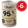 Smart Nature Pure DUCK 95% MIĘSA Monoproteinowa karma mokra dla psa Pakiet x 6szt.