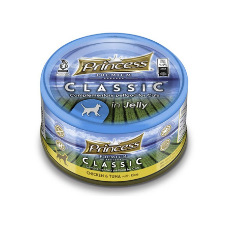 5+1 PROMO Princess Premium Kurczak Tuńczyk Ryż 170g