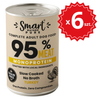 Smart Nature Pure TURKEY 95% MIĘSA Monoproteinowa karma mokra dla psa Pakiet x 6 sztuk