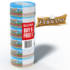 5+1 PROMO Princess Premium Tuńczyk Pacyficzny Krewetki Vannamei 170g 