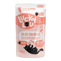 Lucky Lou Lifestage Sensitive Wołowina i Konia 125g