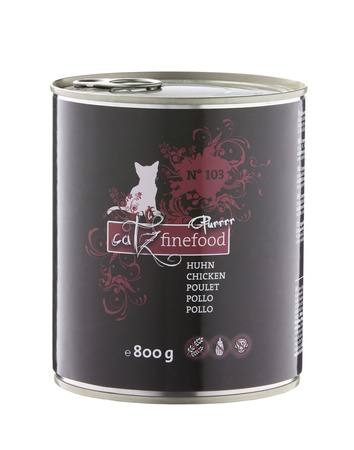 Catz finefood Purrrr No. 103 kurczak 800g mokra karma dla kota