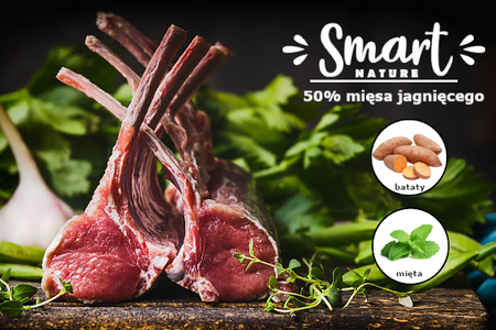 Smart Nature Small Dog Hypoallergenic Lamb No Grain monoproteinowa 6kg
